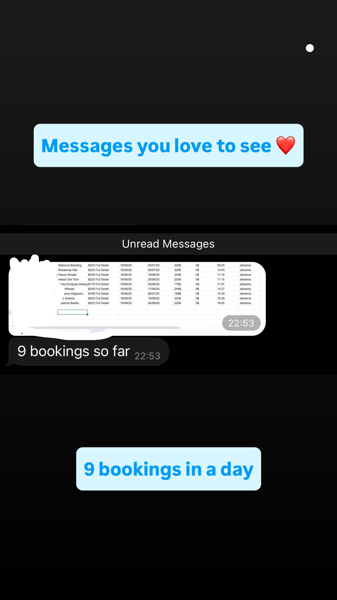 Client result