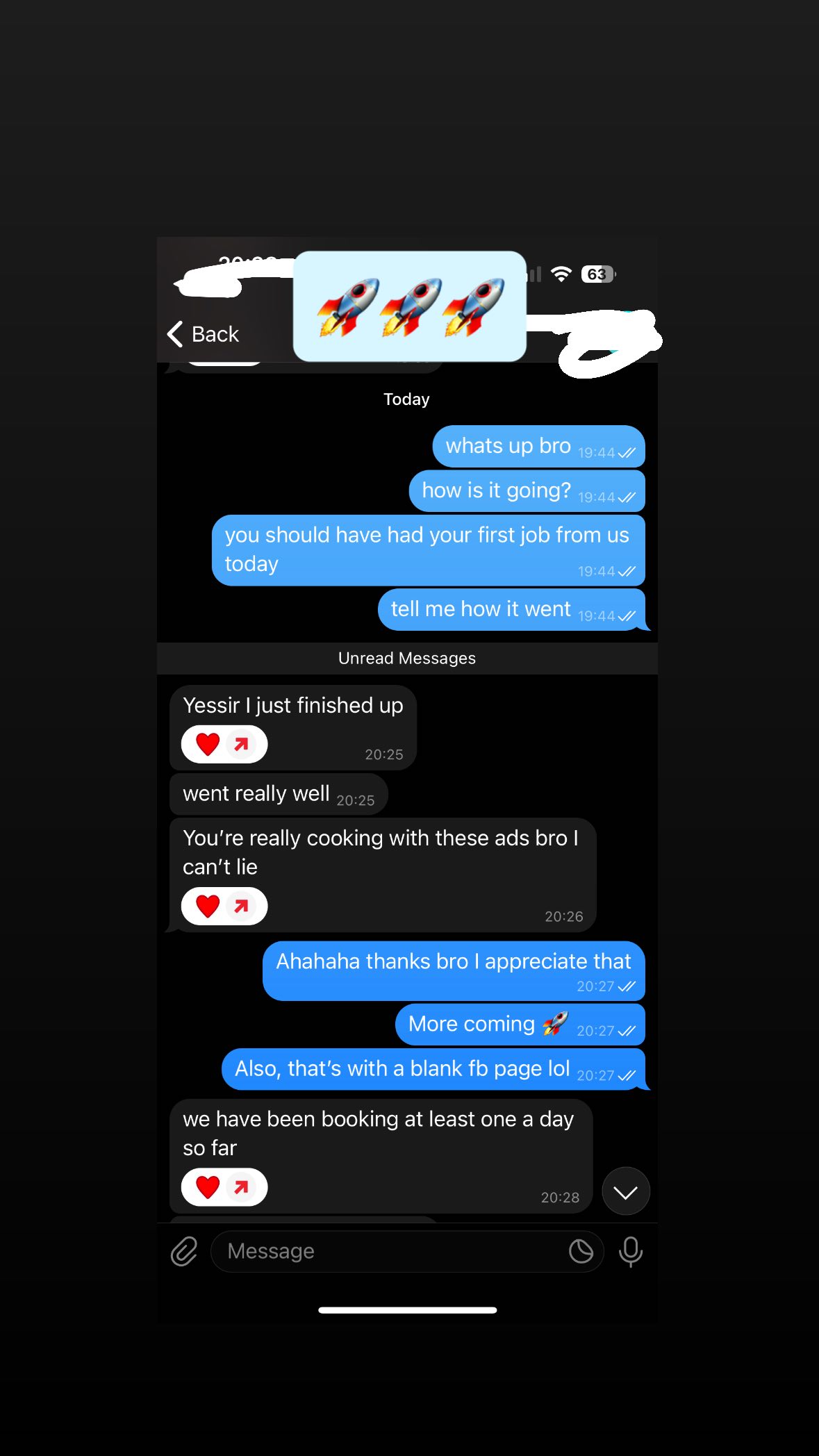 Client result
